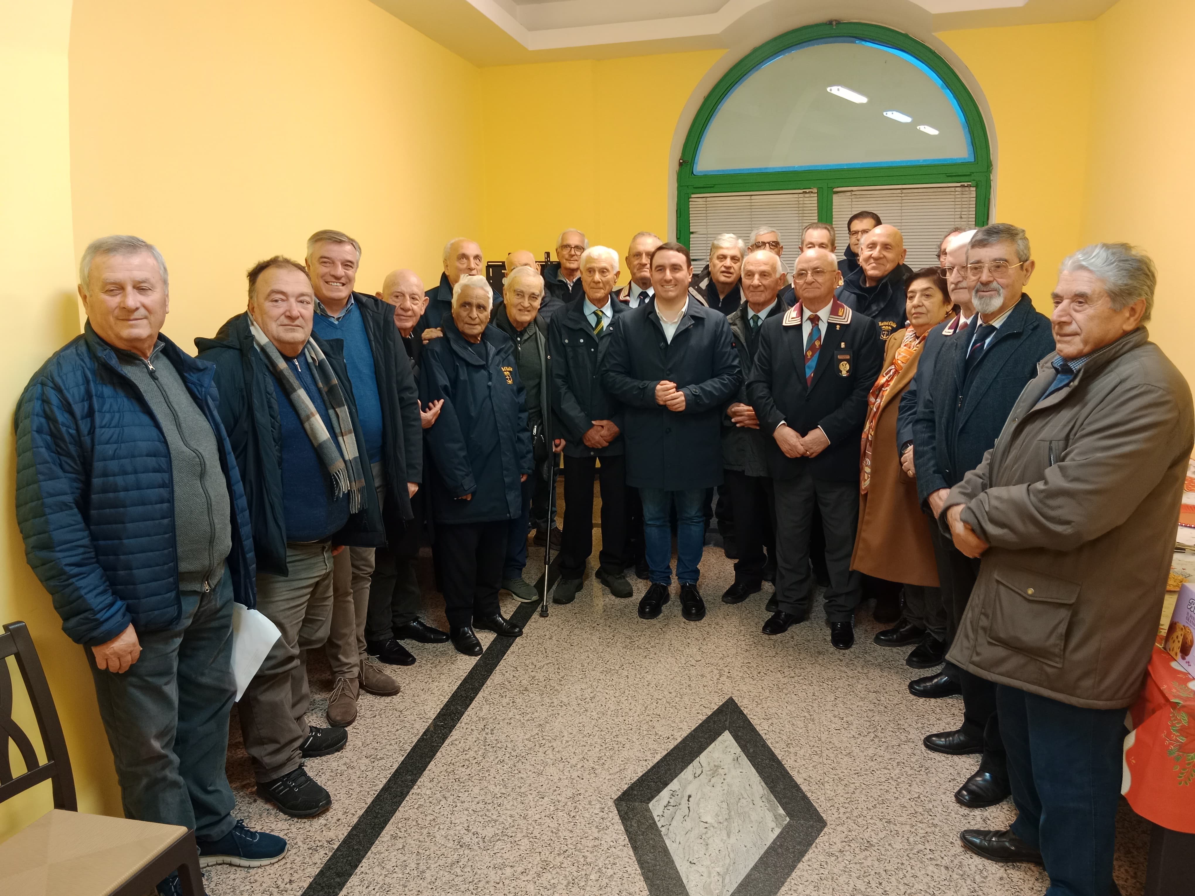 Scambio degli auguri di Natale al centro Carlo Azeglio Ciampi