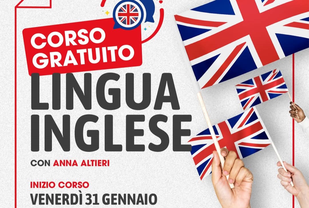 Dal 31 gennaio parte il corso gratuito di lingua inglese al Centro Berlinguer