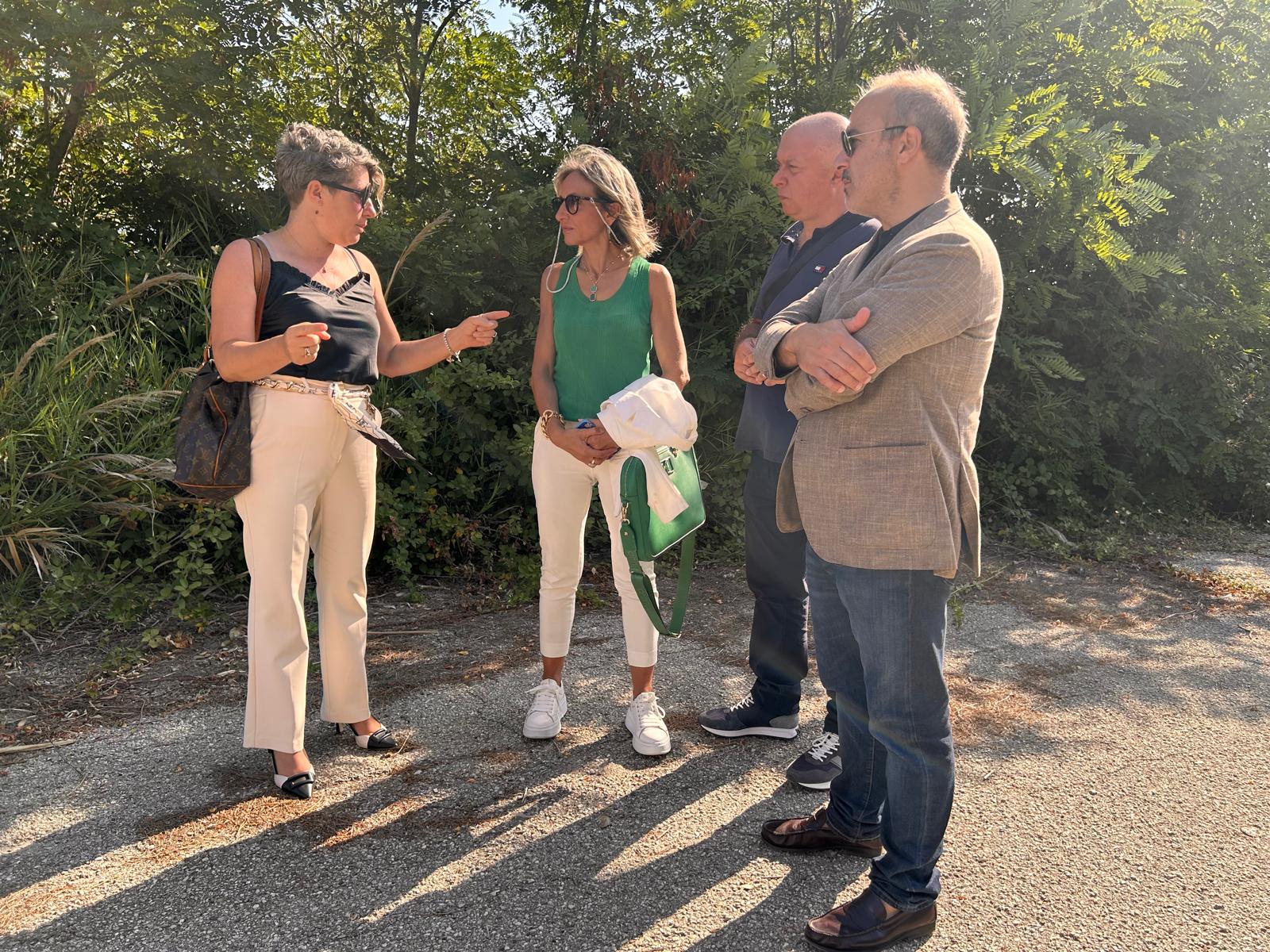 Al lavoro per garantire al più presto la riapertura della bretella di collegamento con Punta Aderci