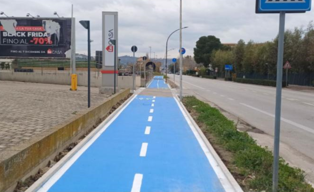 Collegamento tra stazione Vasto-San Salvo e pista ciclabile: terminati i lavori