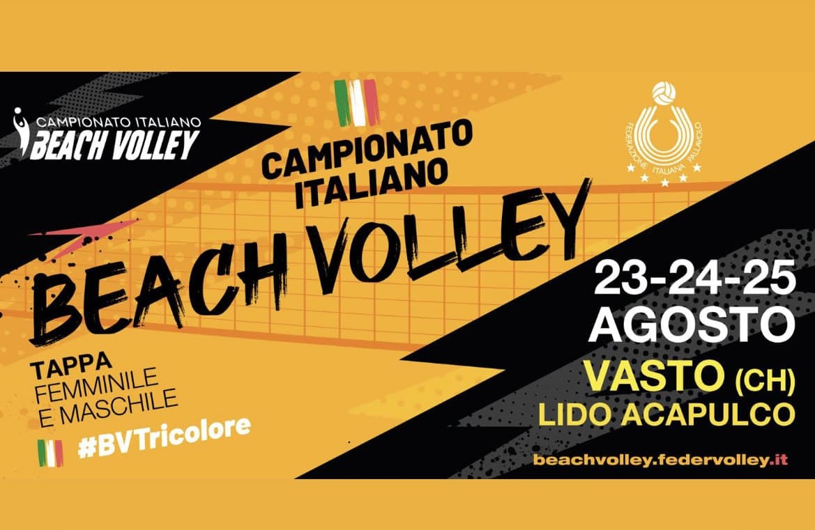 A Vasto Marina la tappa del Campionato italiano di Beach Volley