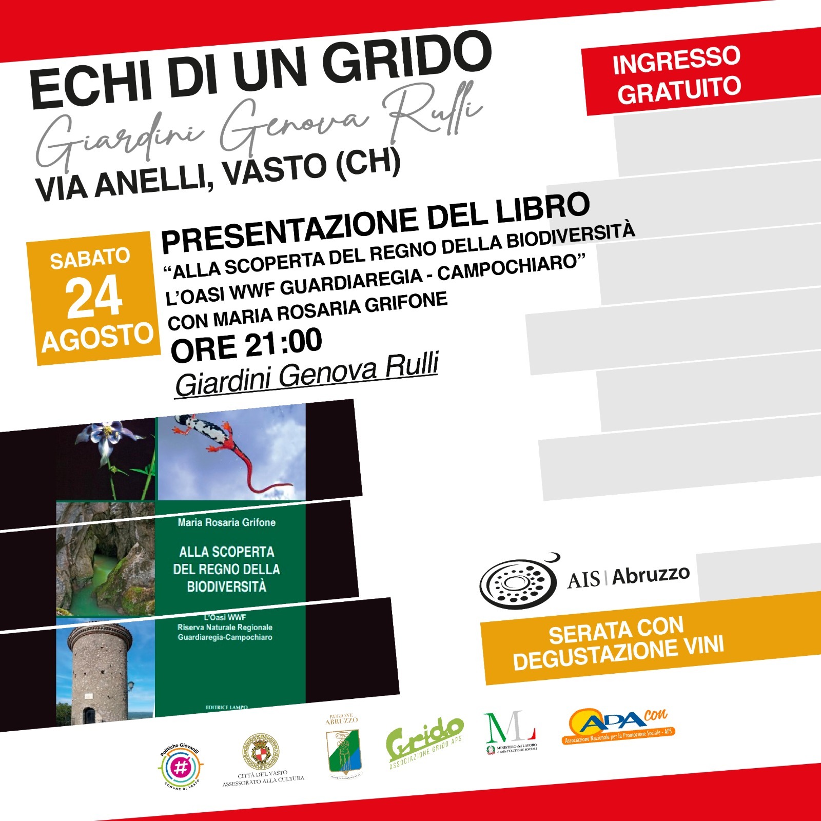 “Alla scoperta del regno della biodiversità, l’oasi WWF Guardiaregia-Campochiaro”, domani la presentazione a Vasto