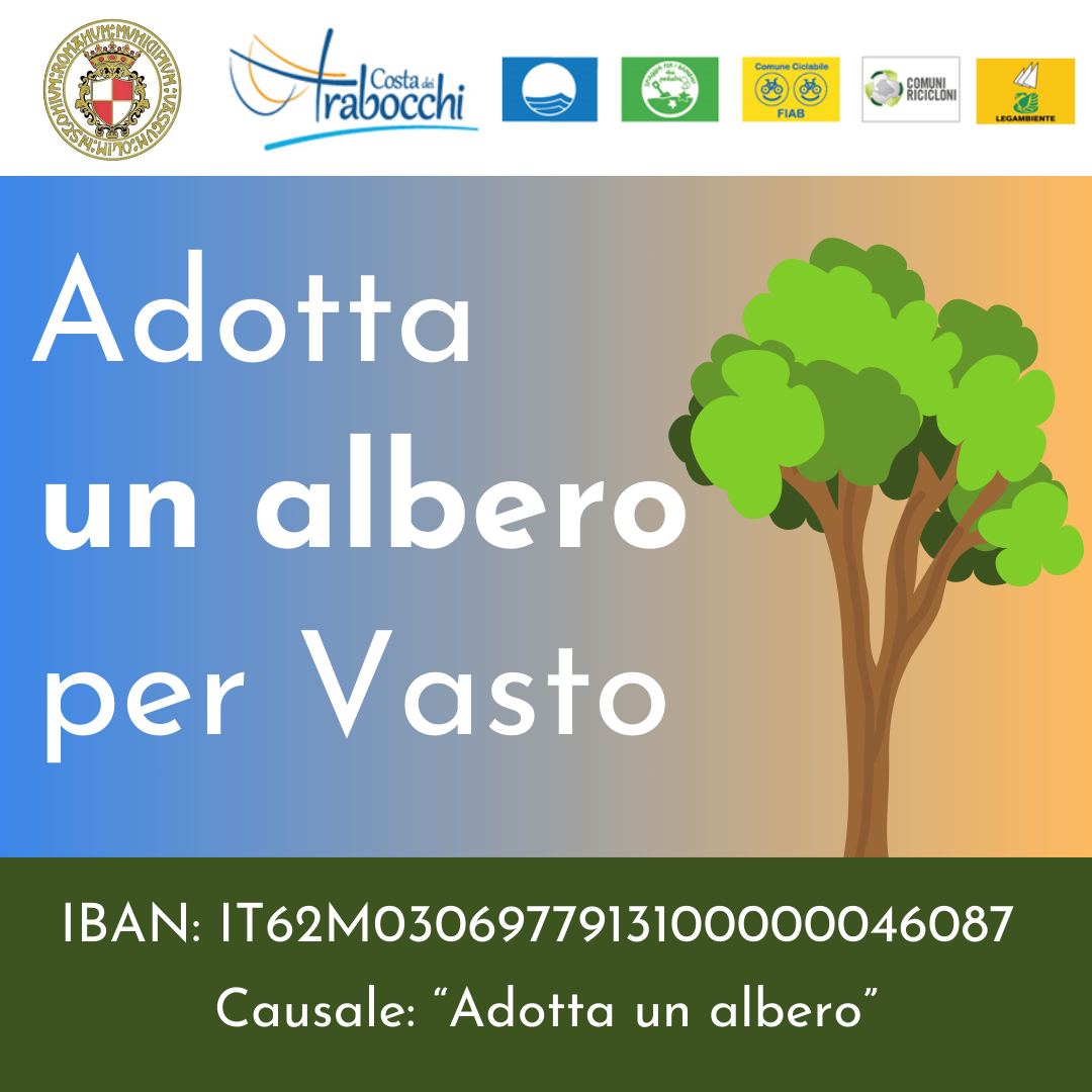 Vasto, al via il progetto “Adotta un albero”