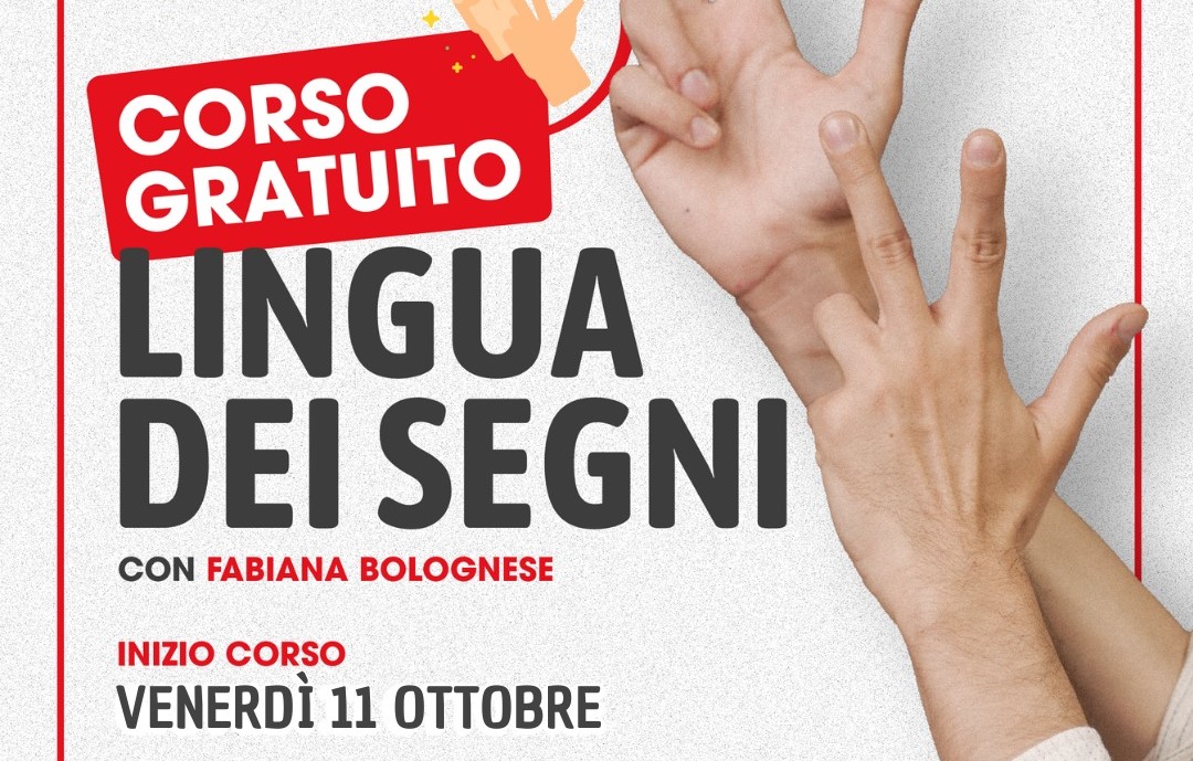 Al Centro Berlinguer di Vasto il corso gratuito base di Lingua dei Segni Italiana