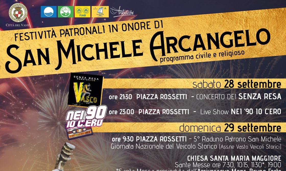 Festa di San Michele Arcangelo, il programma dell’edizione 2024